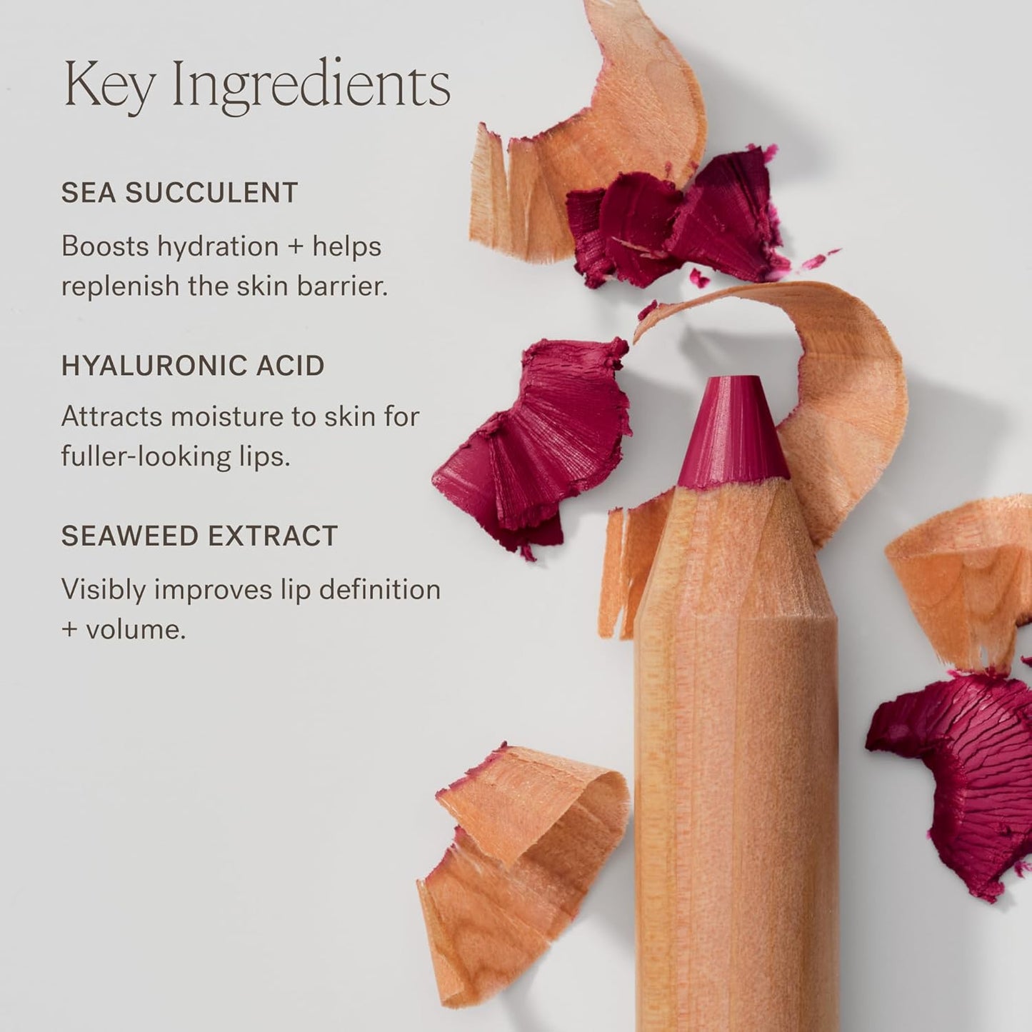 ILIA - Lip Sketch Hydrating Crayon | Hydrate, Plump, Smooth, Strengthen | Long Lasting up to 12-Hours, Bleed-Resistant, Soft-Matte | Barrier-Building, Non-Toxic, Cruelty-Free (Rhyme)