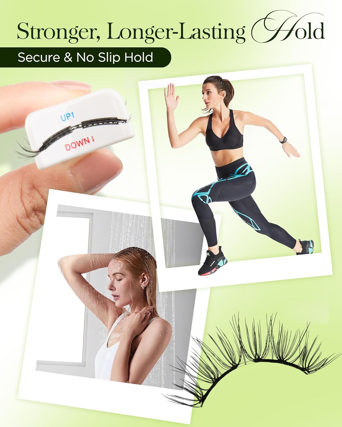 BEYELIAN Magnetic Eyelashes with Applicator Kit, Reusable Natural Look False Lashes, No Glue Needed Soft Magnetic Lashes for Eye MAC-33 (Lightweight & Comfortable)