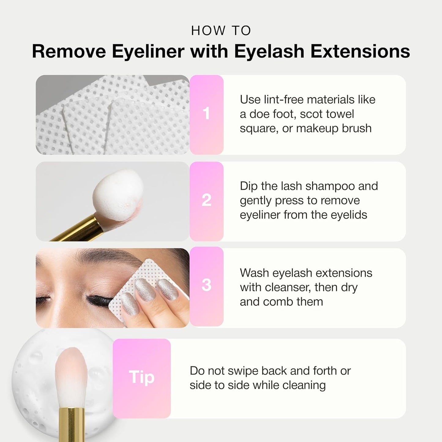 CURACORO Oil-Free Liquid Eyeliner for Eyelash Extensions, Ultra-Fine Felt Tip, Waterproof & Long-Lasting, Smudge-Proof Black Eyeliner