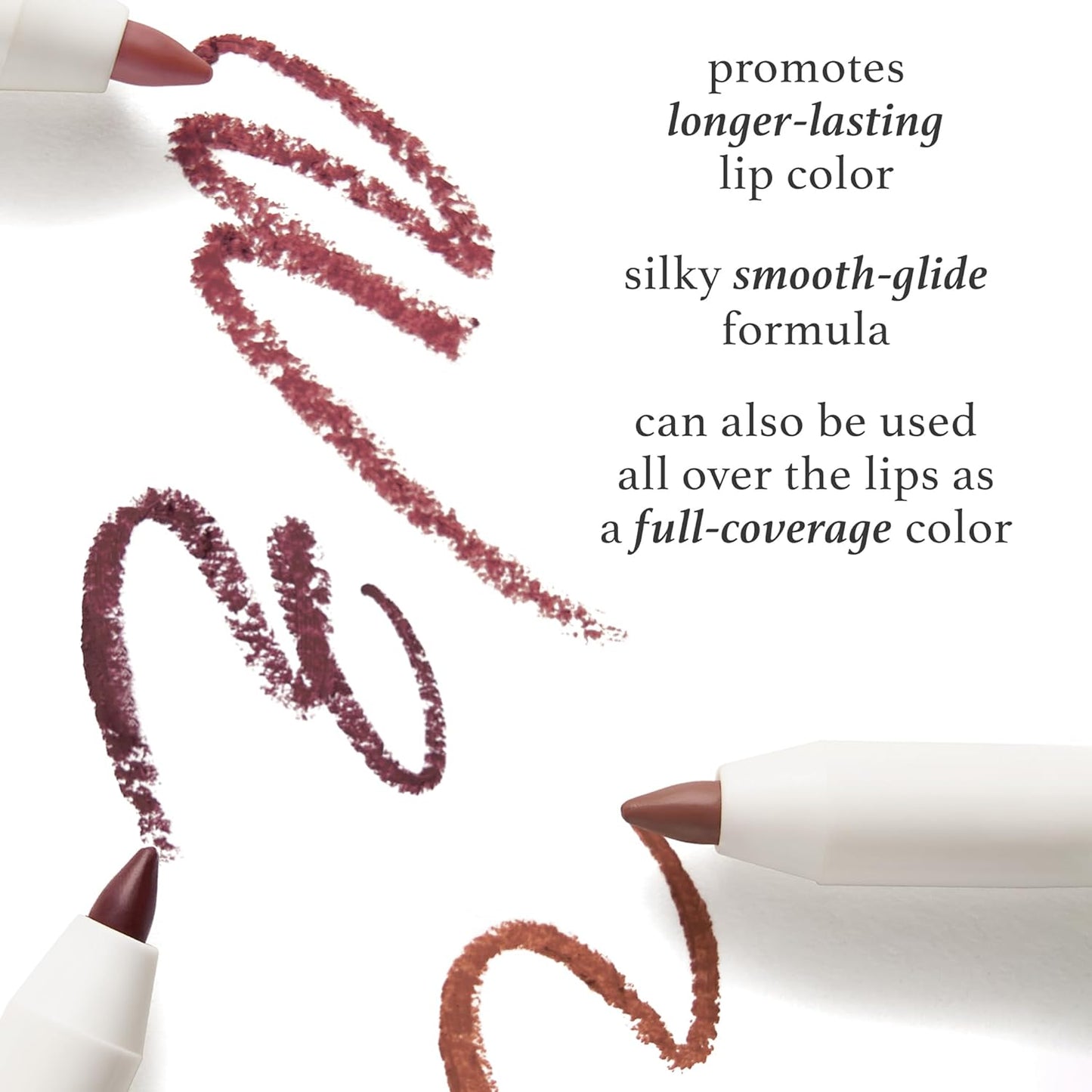 Julep With a Trace Retractable Creamy Long-Lasting Lip Liner, Clear As Day