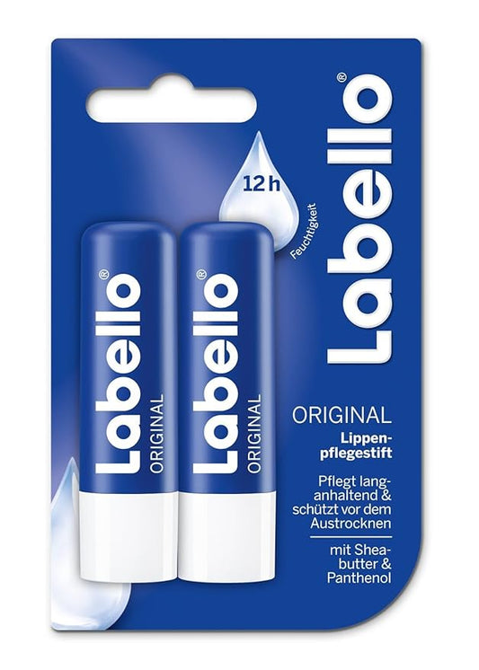 Labello Classic Care Lip Balm 0.18 oz / 4.8g (Pack of 2)