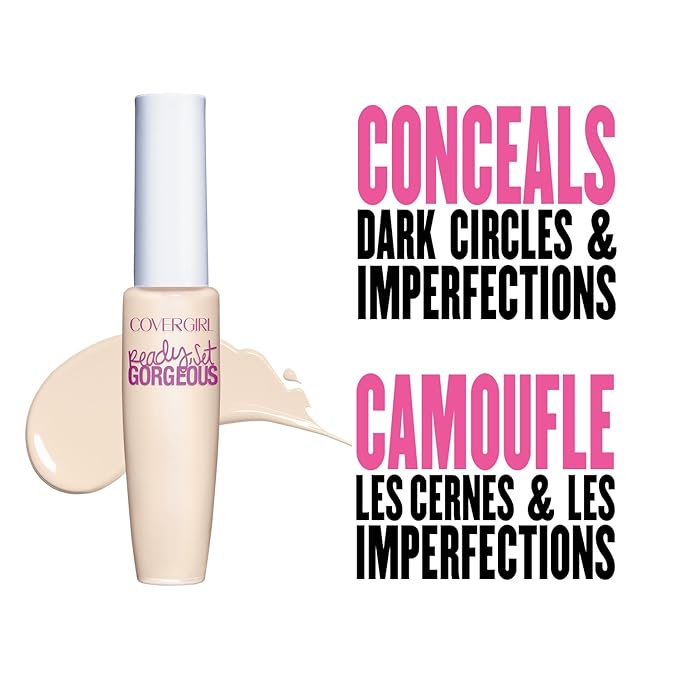 COVERGIRL - Clean Matte Concealer, Oil-Free, Lightweight Formula, Blendable, Natural-Looking Coverage, 100% Cruelty-Free