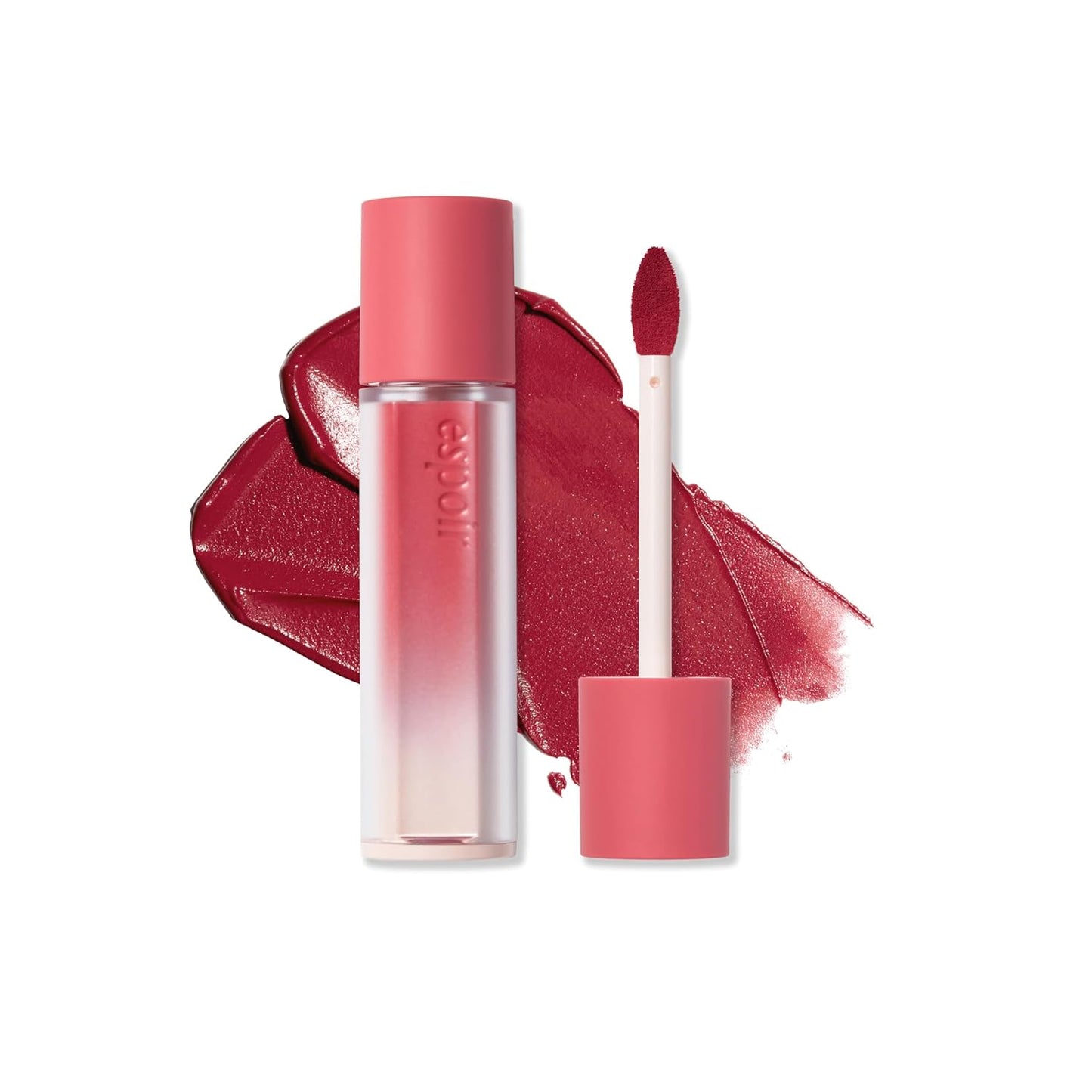 Espoir Couture Lip Tint Fitting Blur #13 Rose Crema 0.14oz | Soft and Creamy Color for Blurry Lip Look | Smudge-Proof Fixing Lip Stain | Lightweight and Comfortable Matte Finish