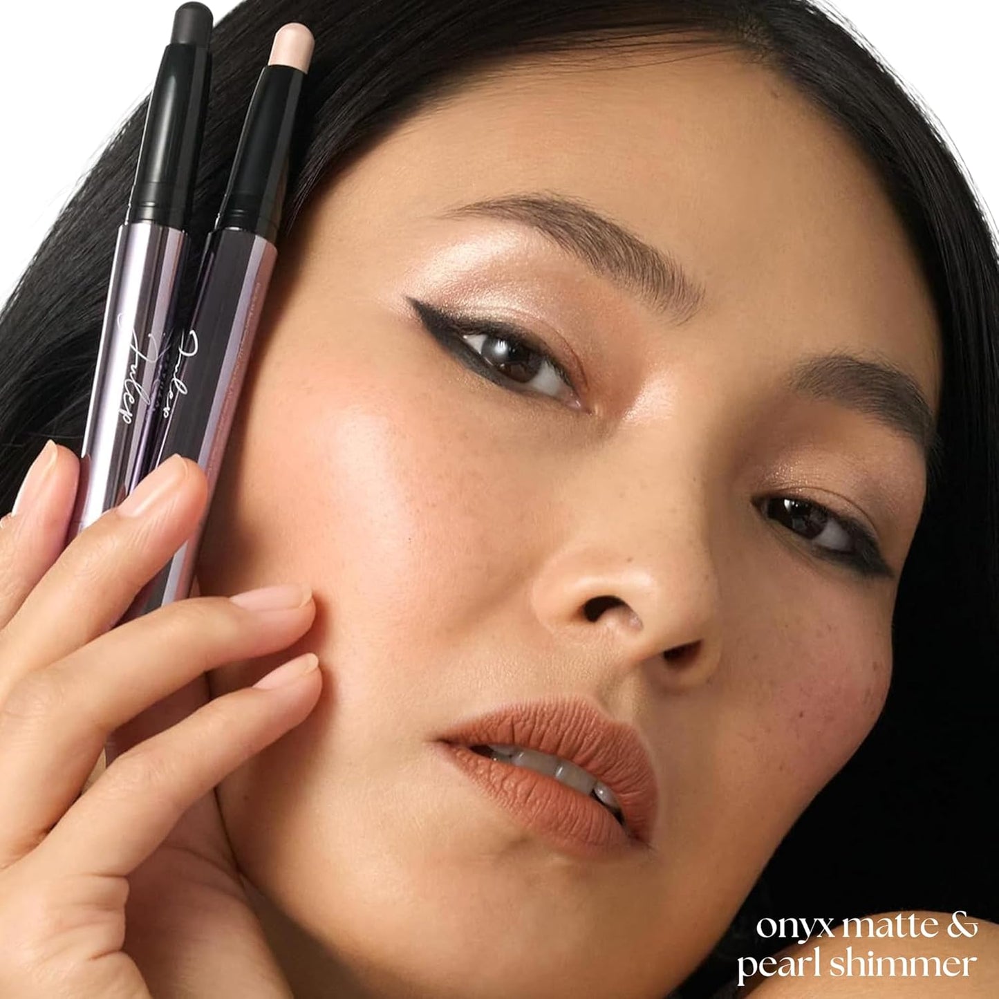 Julep Eyeshadow 101 Cream-to-Powder Waterproof Shadow Stick – Pearl Shimmer – Long-Lasting, Crease-Proof, Light Golden-Beige Shimmer Cream Eyeshadow with Built-in Smudger