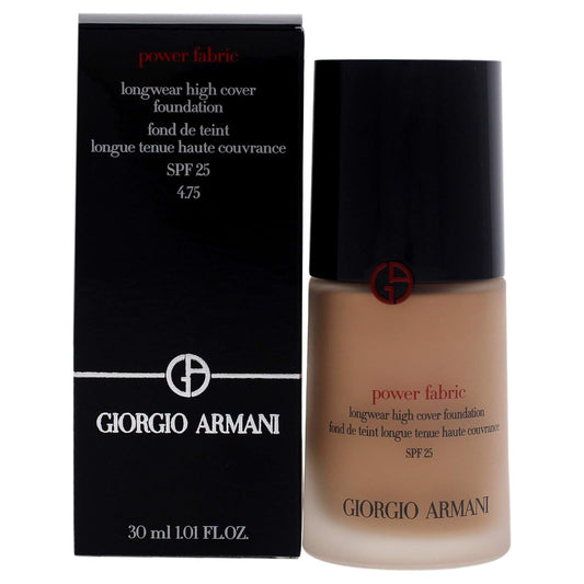 Giorgio Armani Power Fabric Longwear High Cover Foundation SPF 25 - 4.75 Women Foundation 1 oz