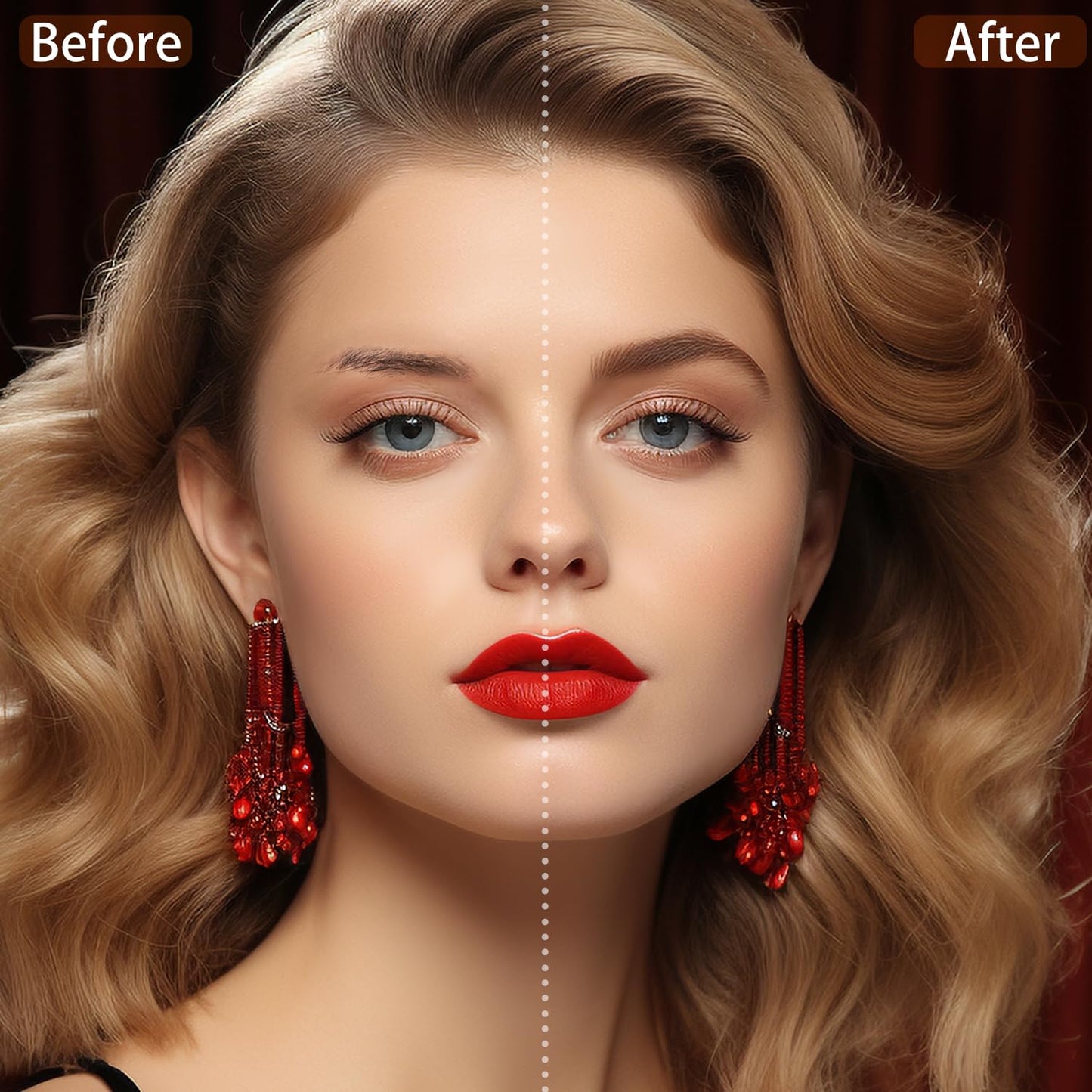 Eyebrow Pencil, 2-in-1 Waterproof Eyebrow Pen with 4 Tip Brow Pen and Ultra-Precise Brow Pencil, with Dual-ended Eyebrow Brush, Eyebrow Makeup for Natural Looking Eyebrows - Dark Blonde