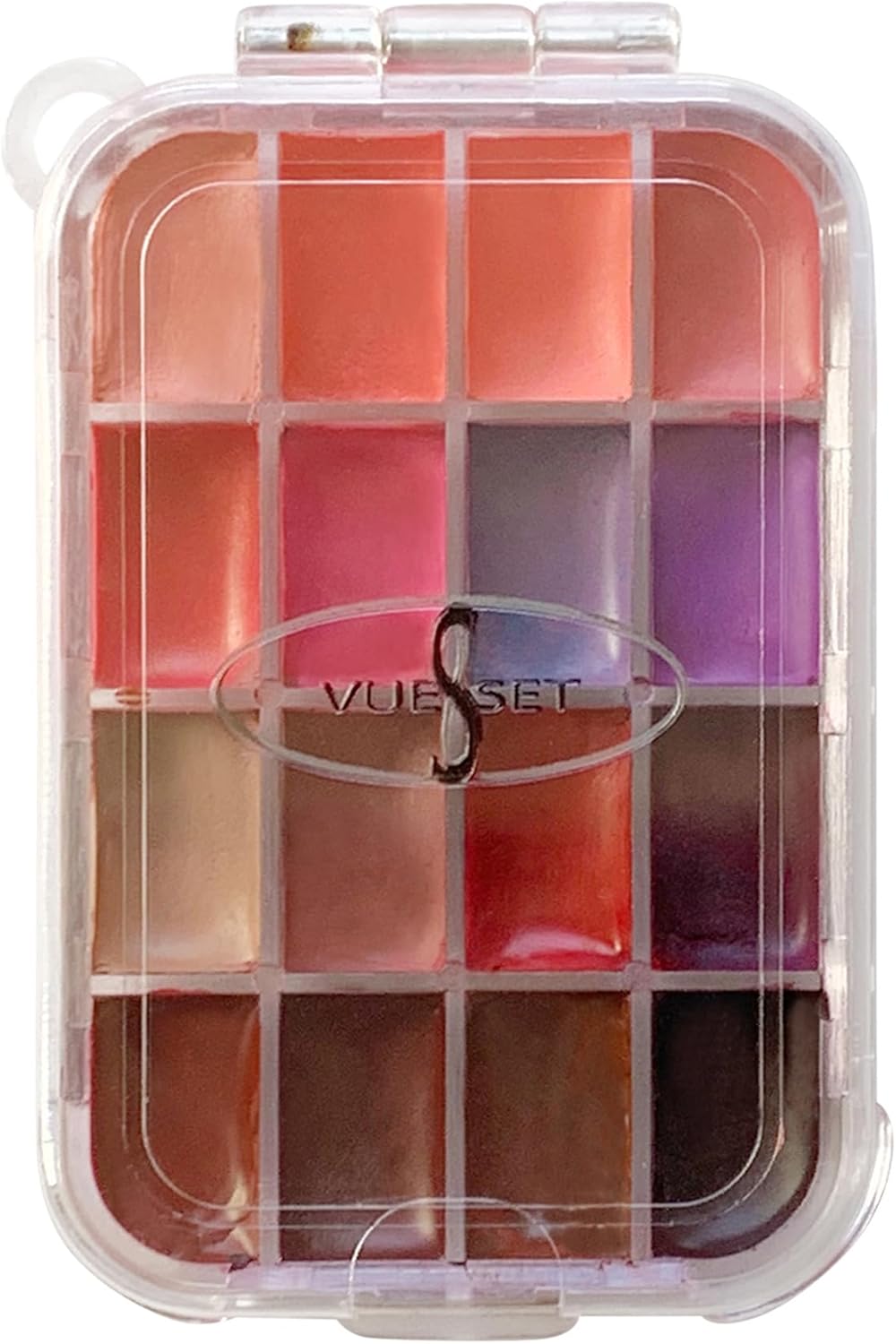 Bella - 16 Sections small Empty lipstick palette depotting makeup container