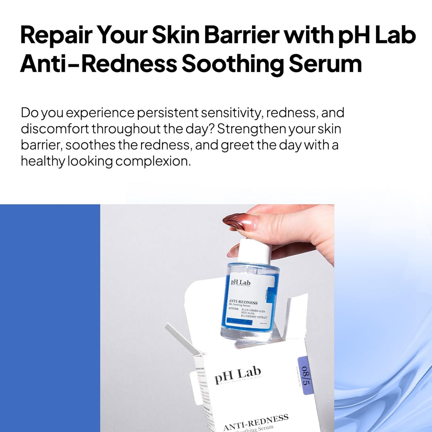 Anti Redness Serum, Reduces Capillary Cracks Appearance, Evens Skin Tone, Skin Soothing and Redness Reform Serum, 1.01 Fl Oz (Pack of 2)