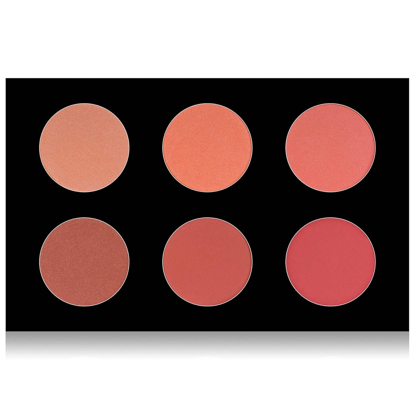 SHANY Shimmer & Matte Warm-Toned Blush Palette - Layer 6 - Refill for the 6 Layer Mini Masterpiece Collection Makeup Set