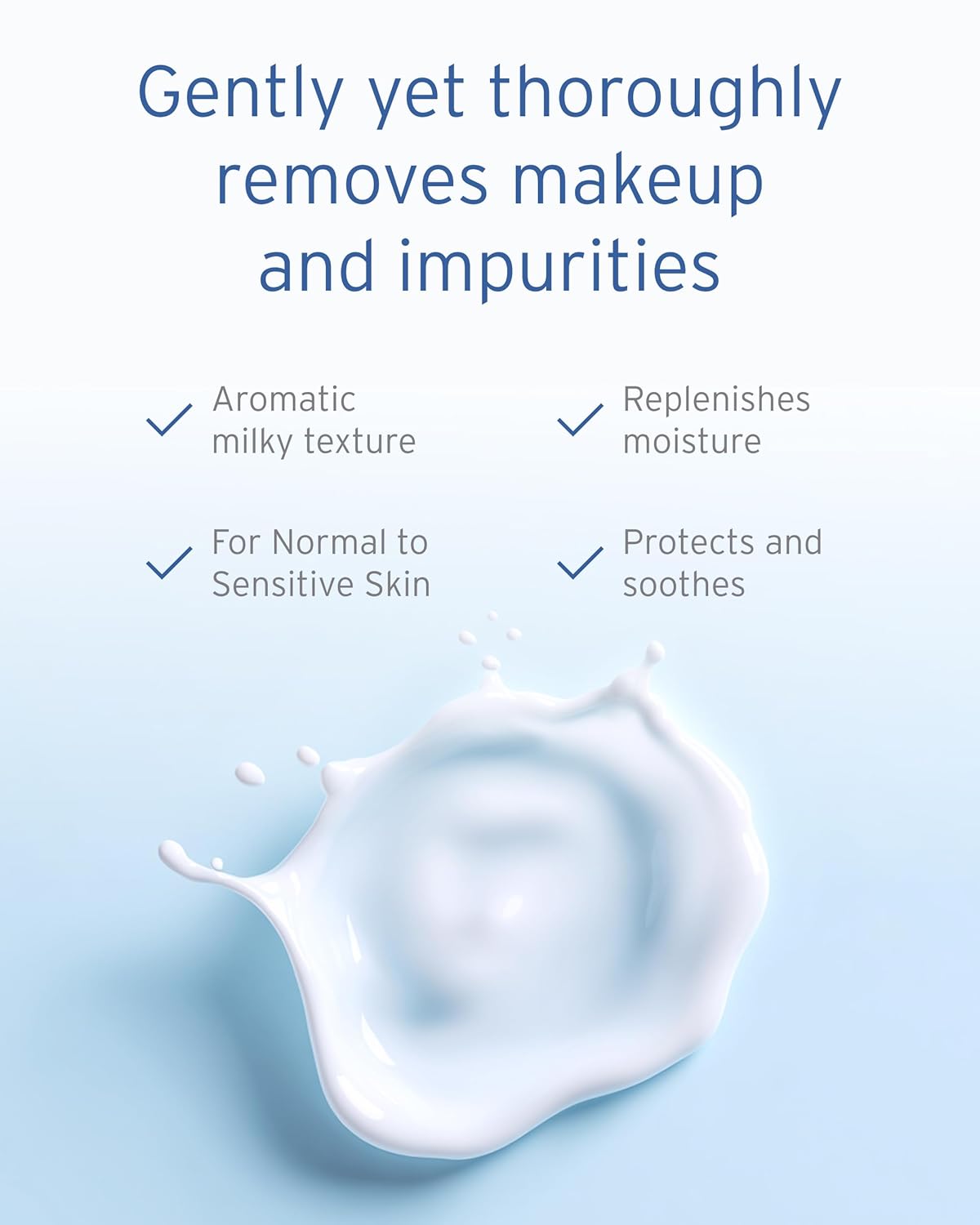 Kerstin Florian Rehydrating Neroli Cleansing Milk | Gentle Makeup Remover and Face Wash for Normal to Sensitive Skin (6.8 fl oz)