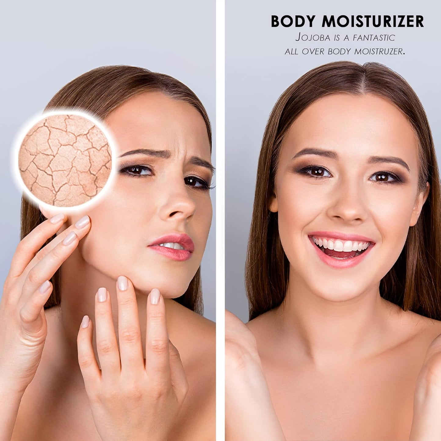 Soapeauty FRACTIONATED Coconut Oil Cold Pressed Refined | 100% Natural Available in Bulk | Carrier for Essential Oils, Face, Skin, Hair Moisturizer, Soap Making | 64 fl oz