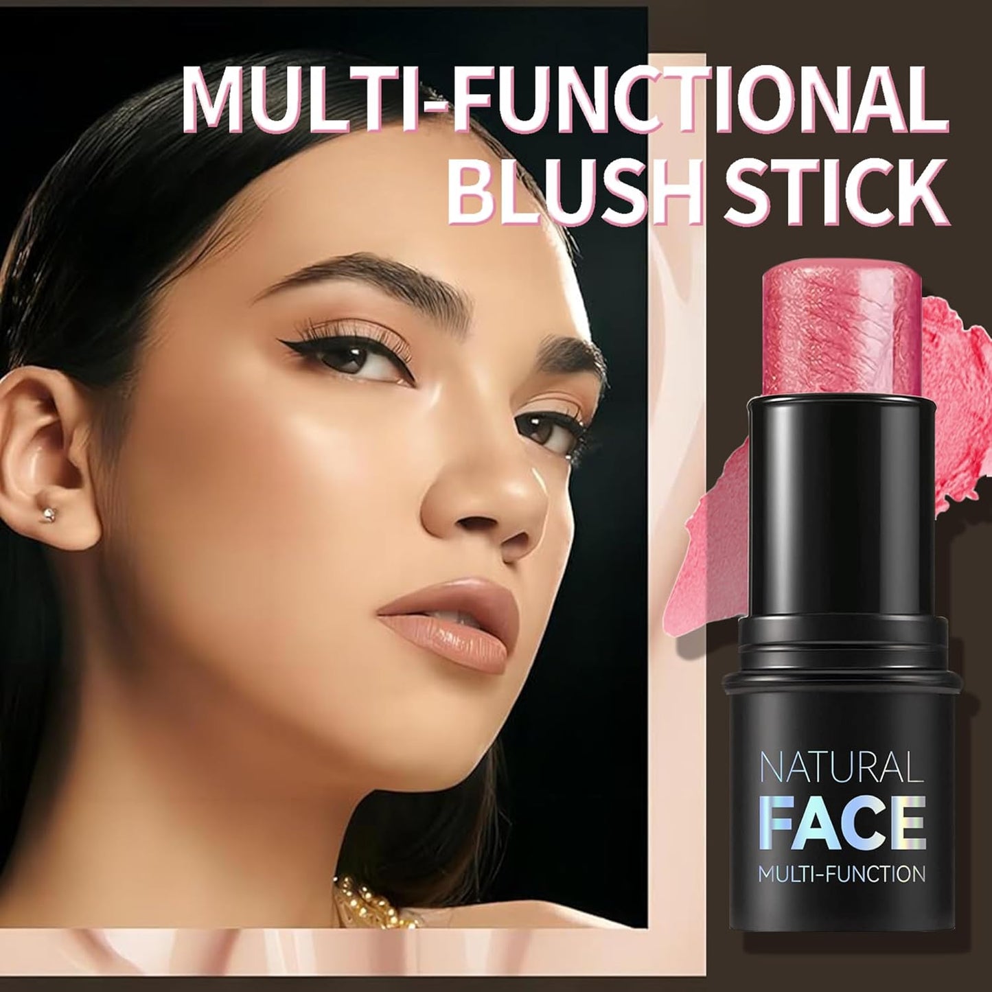 Highlighter Contour Stick, Milk Makeup Contour, Blush Sticks, Highlight Contour Palette, Glint Highlighter, Make Up Highlighter, Best Contouring Stick, Highlighter Makeup Stick, 03#QUARTZ ROSE