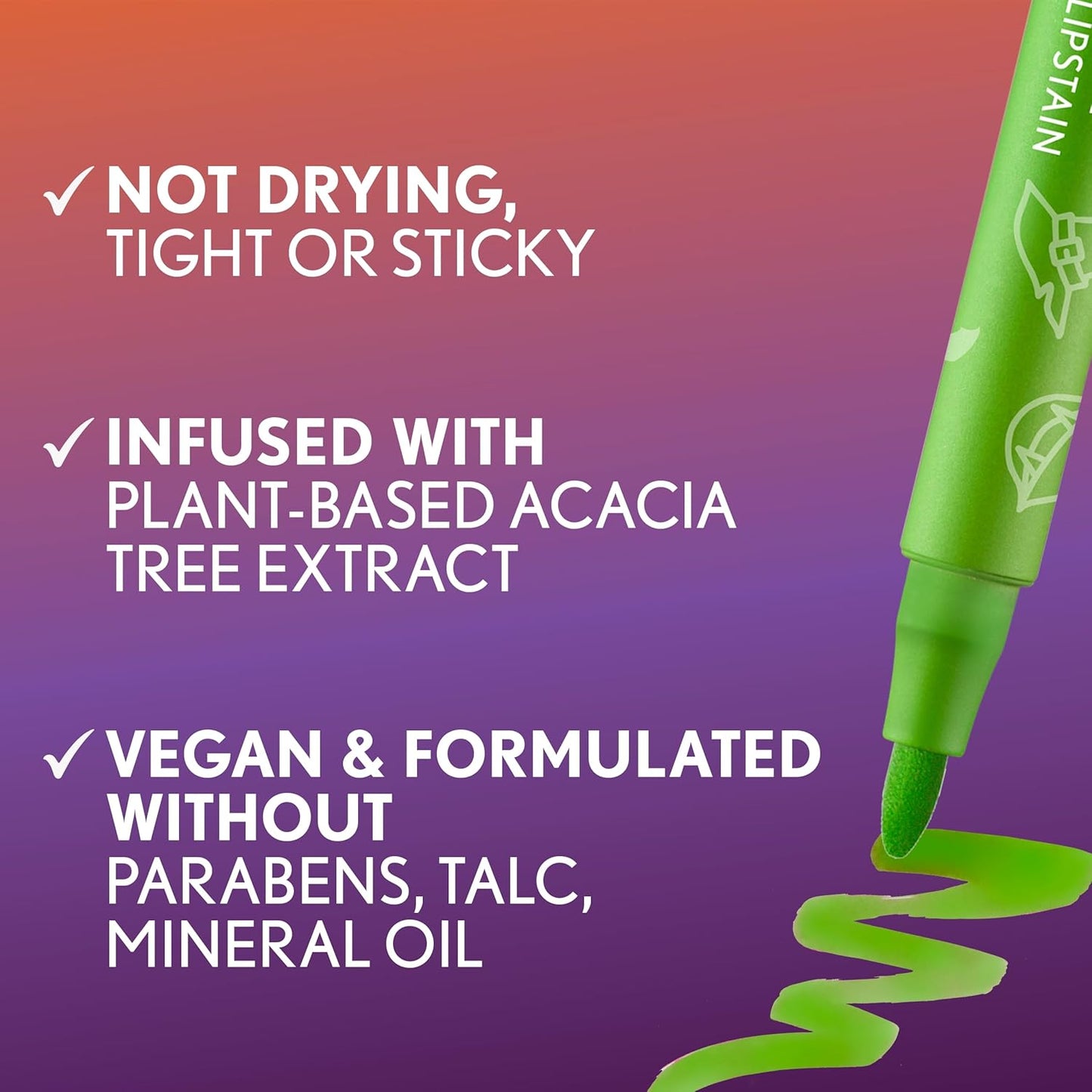 Covergirl Outlast Lipstain, Zom-Bean, Halloween Limited Edition, Transfer-Proof, Non-Drying, Lightweight, Buildable, 0.05oz