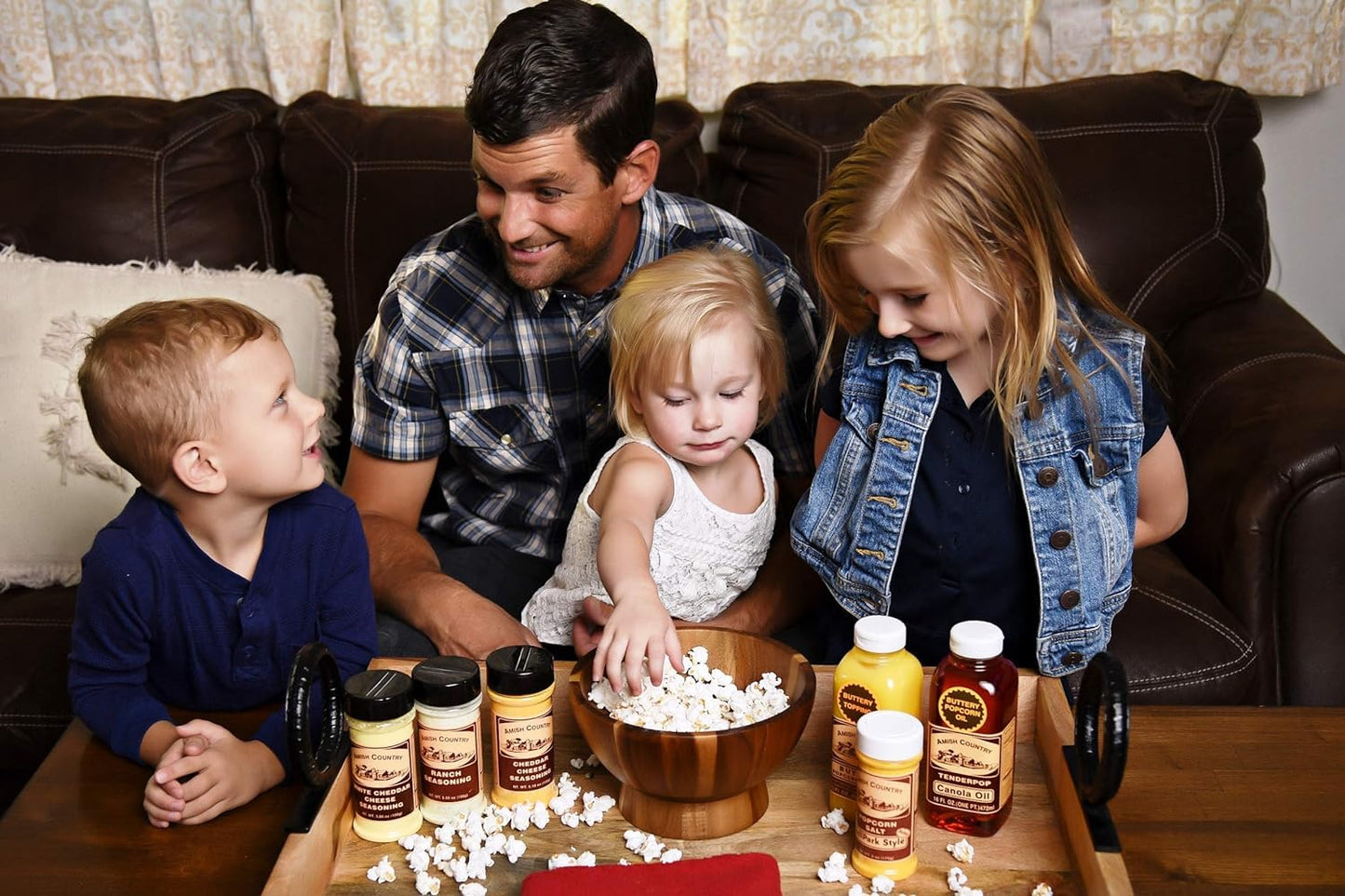 Amish Country Popcorn | 8 Pack Seasoning Bundle | Old Fashioned, Non-GMO and Gluten Free