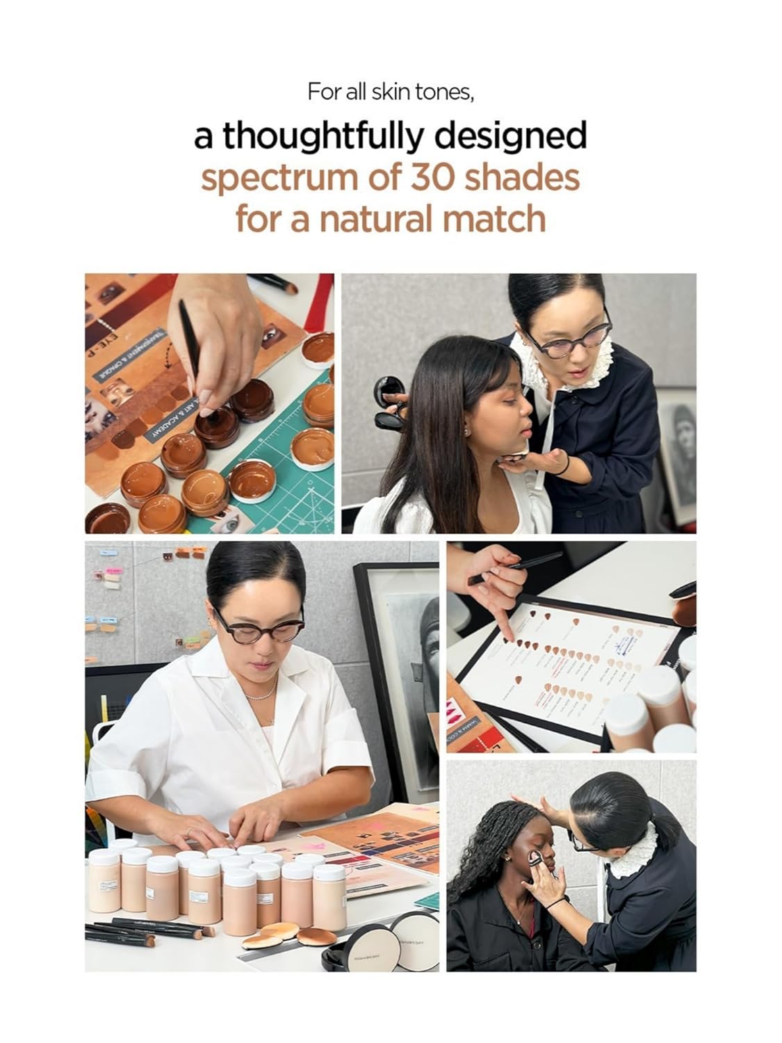 JUNG SAEM MOOL Essential Skin Nuder Cushion 23W Medium Deep 0.49 Fl Oz, No Refill, Natural Radiant Finish Cushion Foundation with Buildable Coverage, Lightweight Texture, Korean Foundation Makeup