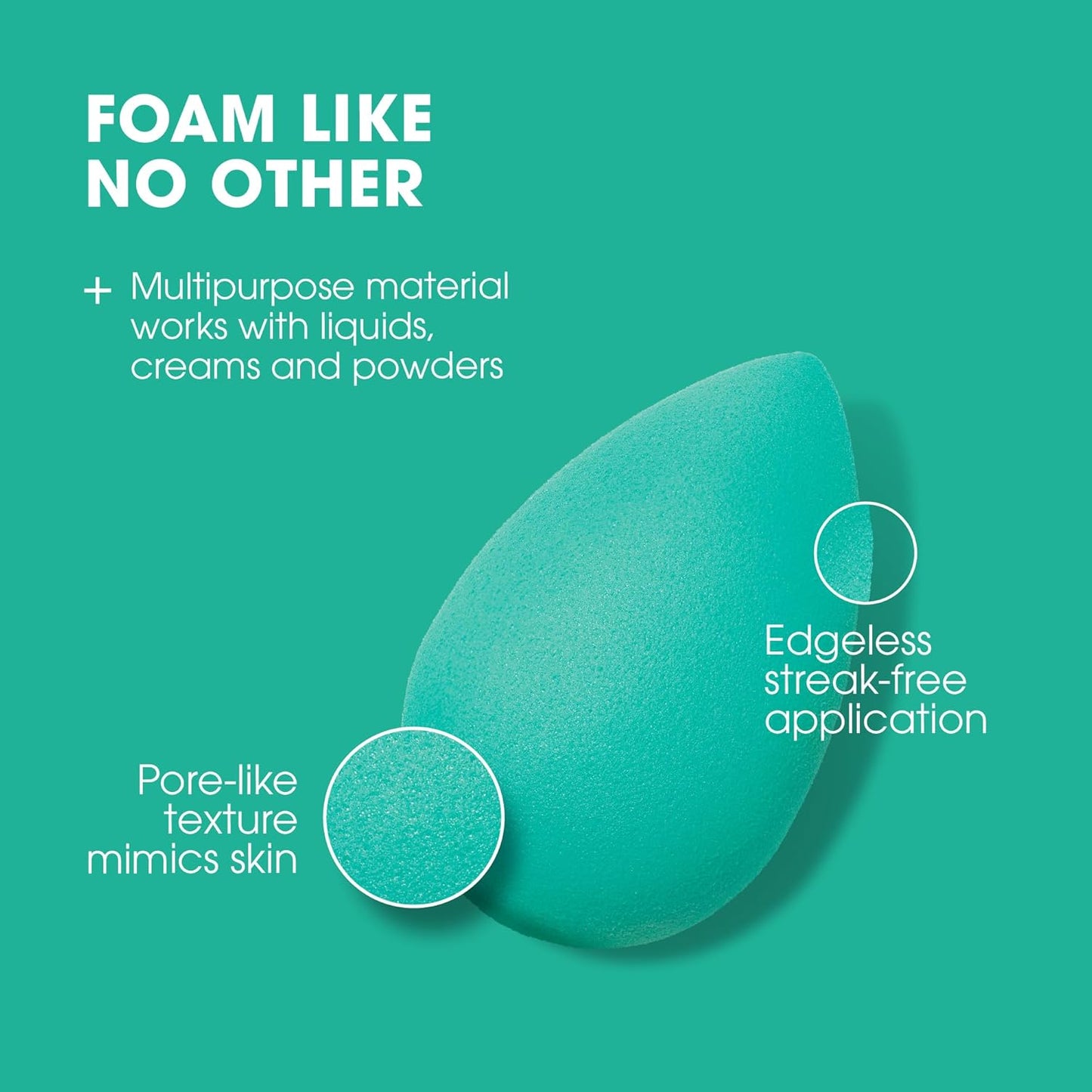 Beautyblender® | Chill Blender Makeup Sponge | Blend Liquid Foundations, Powders and Creams | Streak Free Application | Vegan, Cruelty Free | Made in USA