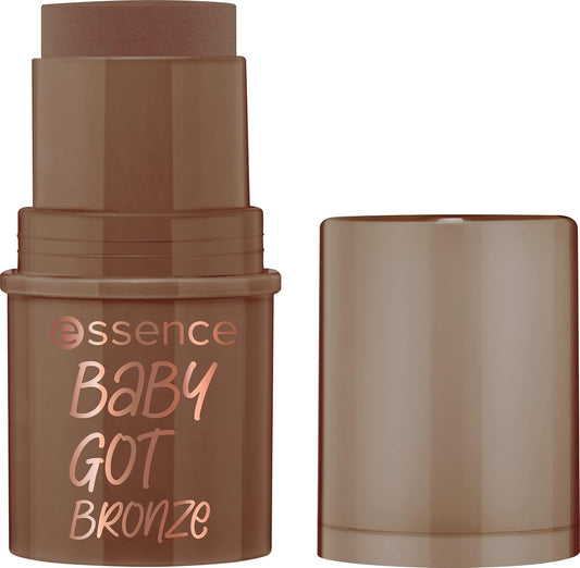 essence | Baby Got Bronze | Cream Bronzer Stick Easy to Apply & Blend | Vegan & Cruelty Free | Free From Gluten, Parabens, Preservatives, & Microplastic Particles (30 | Mocha Me Crazy)