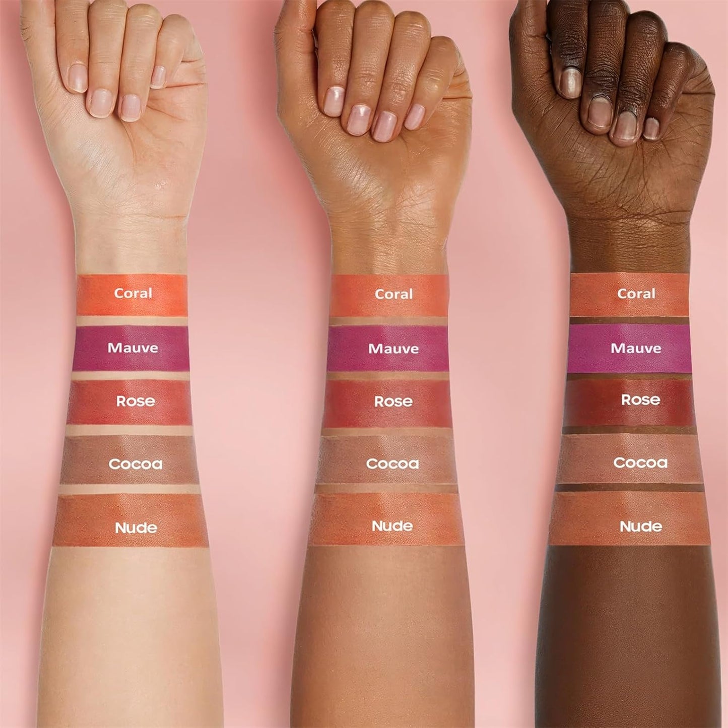 Lip Stain Peel Off, Lip Liner Moisturizing Long-Lasting & Waterproof, Transfer Proof & Plumping, Non-Stick Cup, Rose Color