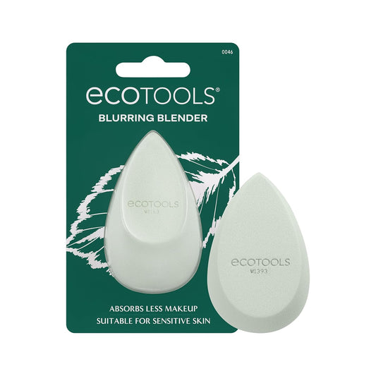 EcoTools Blurring Blender Makeup Sponge, Makeup Blending Sponge For Blurred Skin, For Liquid & Cream Foundation, Cloud Coverage Memory Foam, Eco Friendly, Latex Free, Cruelty-Free & Vegan 1 Count