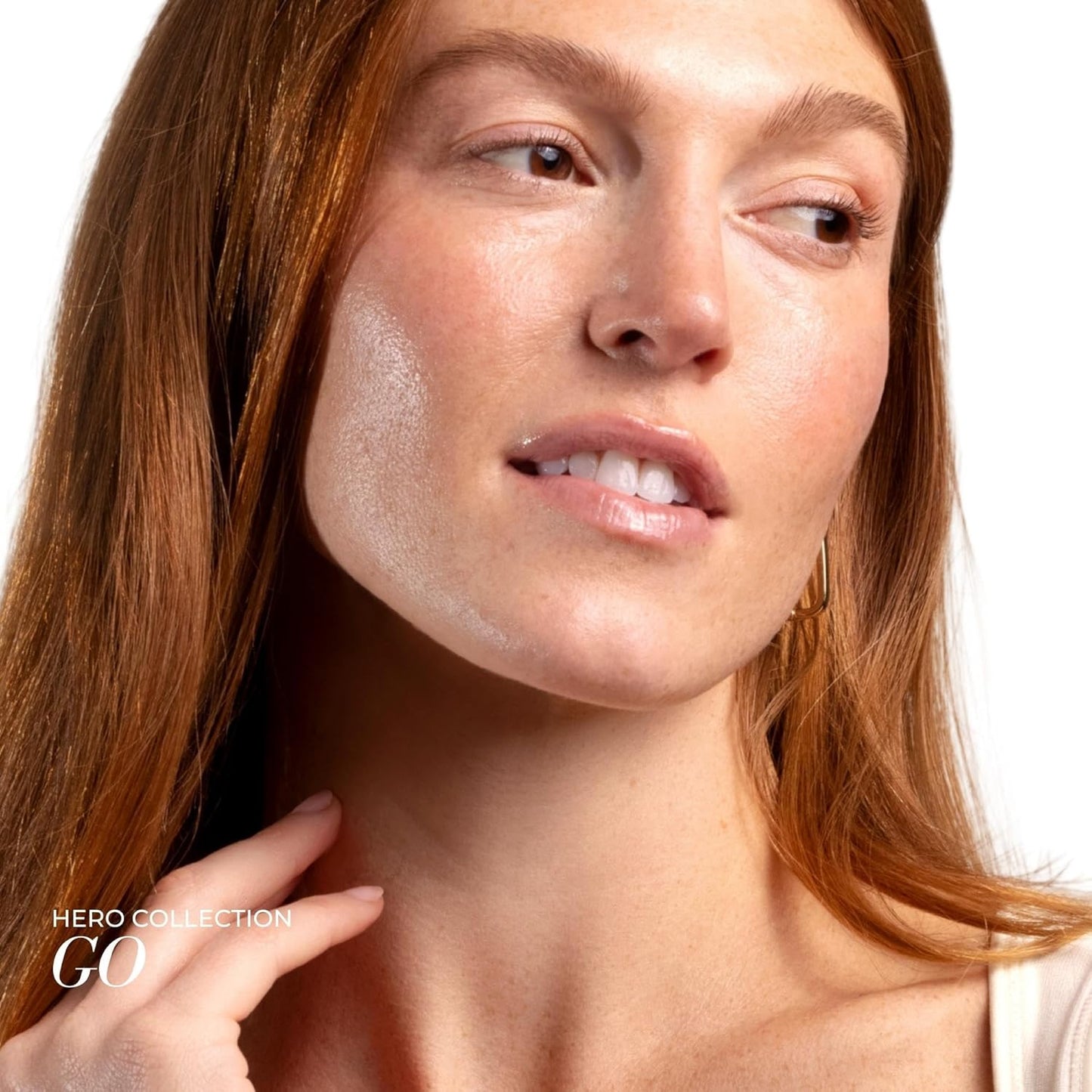 FITGLOW Beauty Lip Colour Serum | Hydrating Lip Gloss | Plumping Anti-Aging Lip Treatment | Natural Shine with Pomegranate Sterols & Collagen | Buildable Color for Dry Chapped Lips | Go - 10g