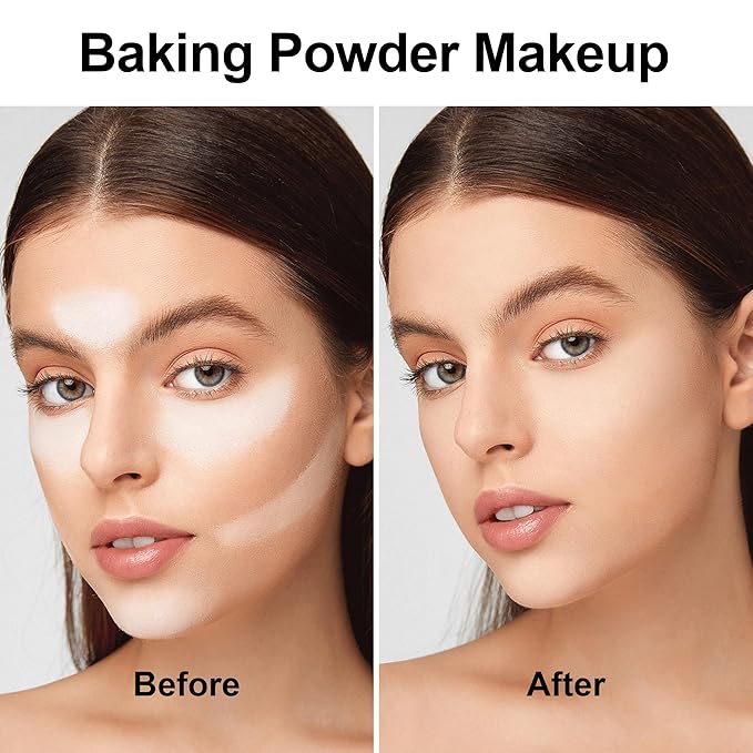 FV Translucent Powder Setting Powder, Oil-control & Long Lasting Loose Face Powder, Waterproof, Lightweight & Blurring Pores Finishing Powder, Talc-free Baking Powder Makeup, Translucent