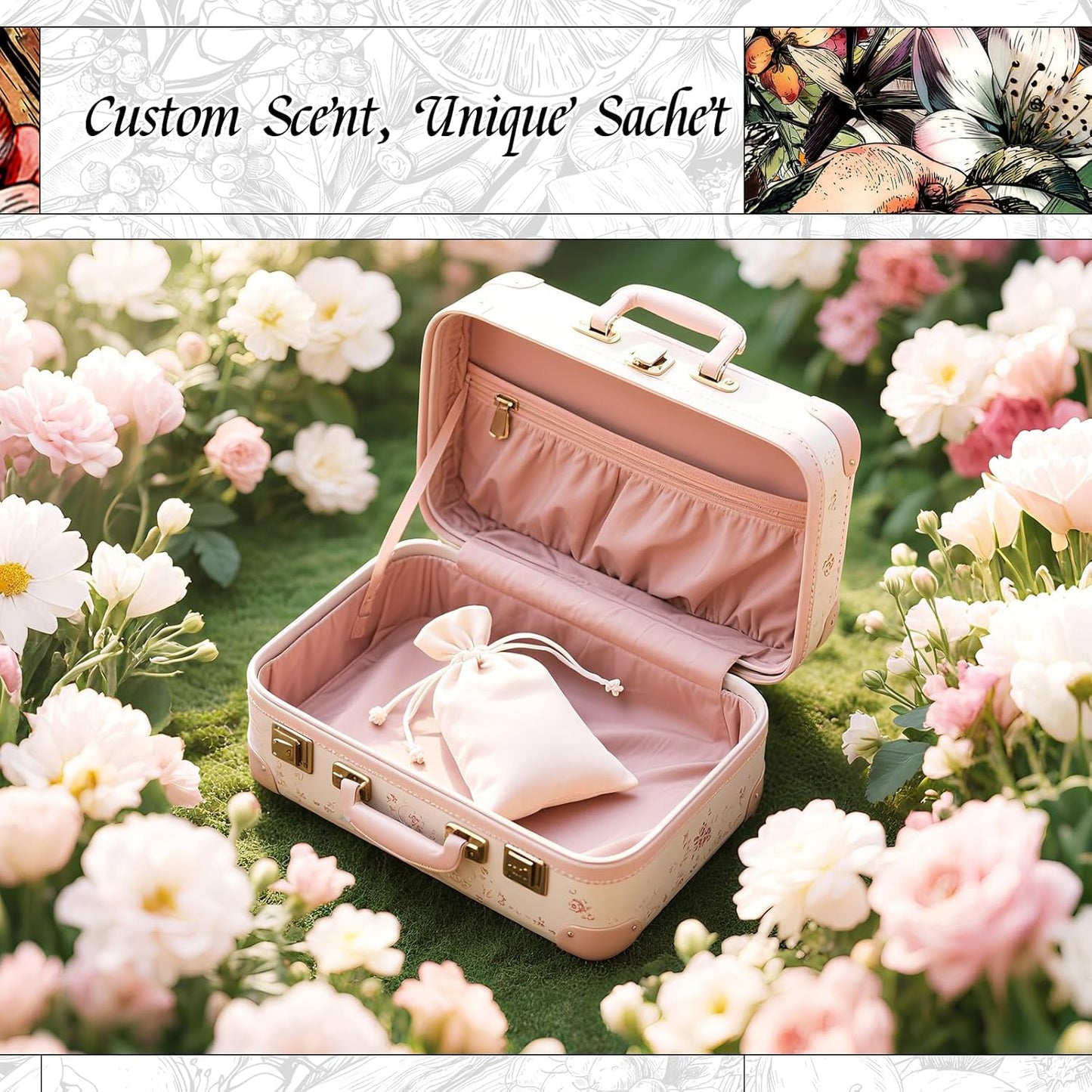 HIQILI Feral Rose Fragrance Oil for Candle Making, Inspired by Gr-Lain ROS.B-Bare, DIY Scented Body Oils, Home Luxury Scents for Essential Oil Diffuser - 1 Fl Oz