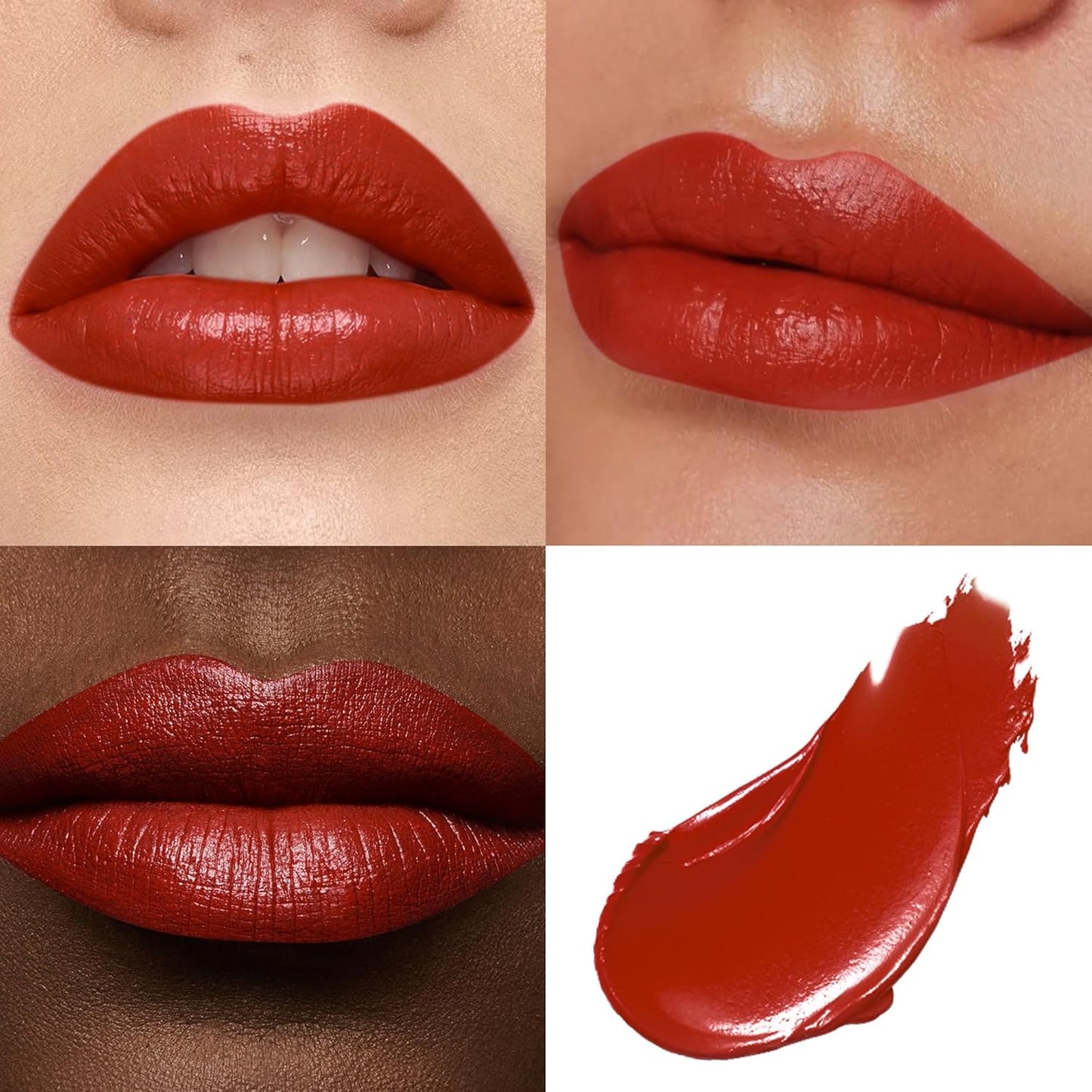 MAKI YIKA Red Lipstick for Women Moisture Hydrate Lipsticks Glossy Coral Lipsticks Sheer Finish Lightweight Tinted Lip Balm(Z05 Coral Moon)