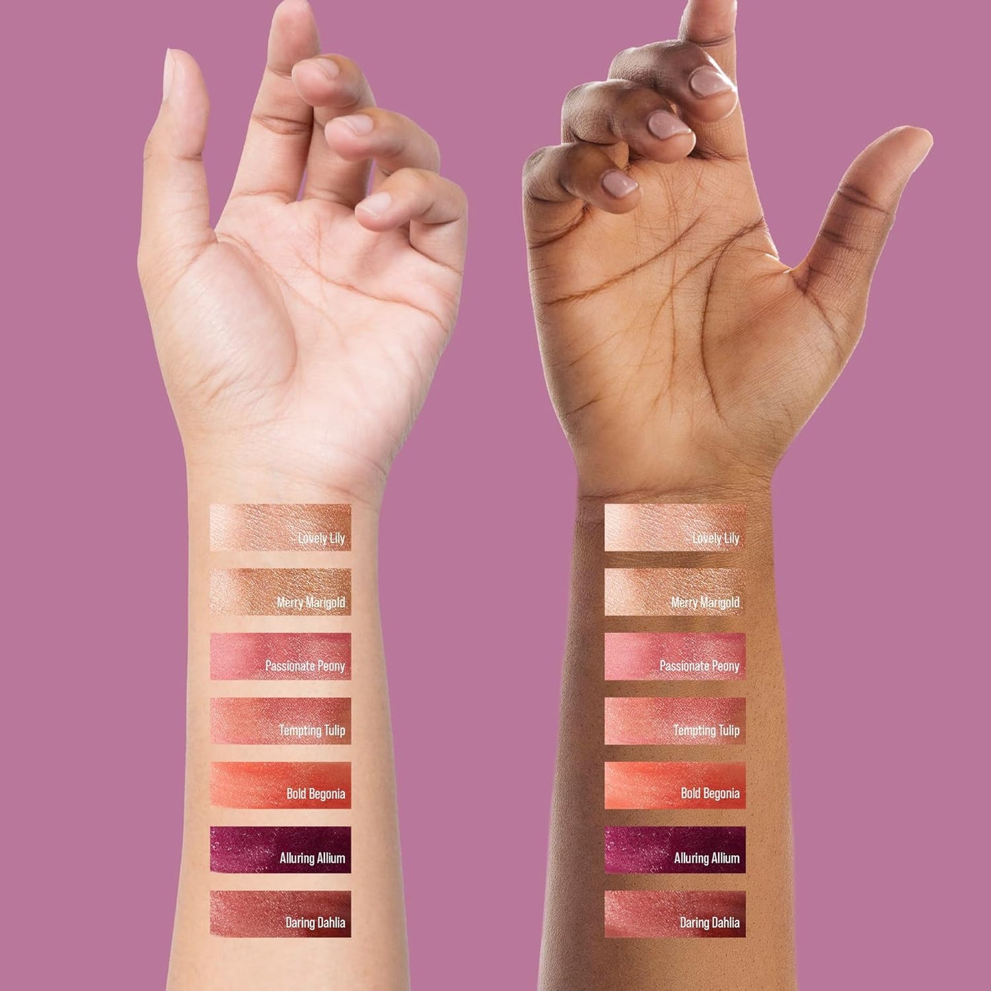 Kiss New York Professional Pearl Liquid Blush Beauty Wand, High Pigment Glow for Cheek, Eye & Lip, Non-Greasy Hydration Lightweight with Sponge-Tip Applicator (Alluring Allium)