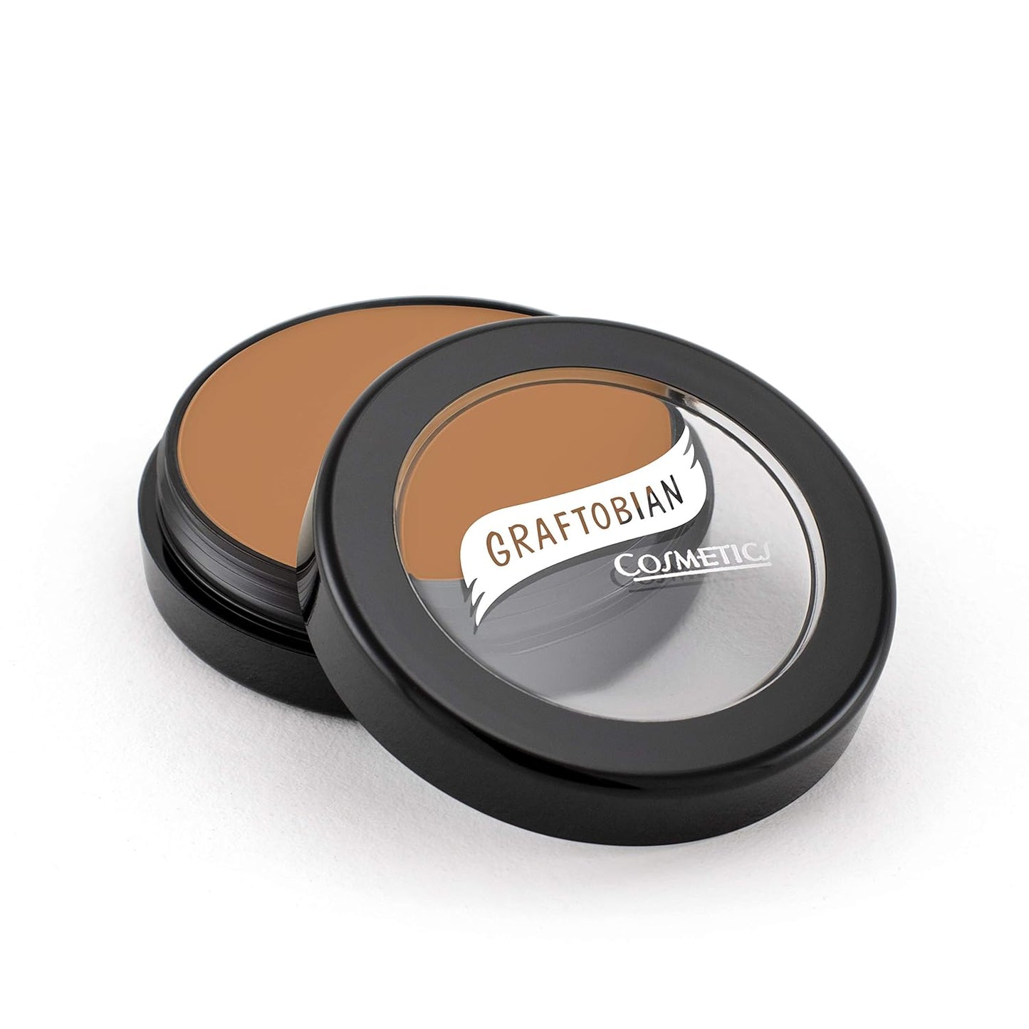 Graftobian HD Glamour Crème Foundation 1/2oz, Weightless Full Coverage Makeup, 65 Inclusive Shades, For All Skin Types, Natural or Full-Glam Looks, For Professionals and Beginners, Olivia