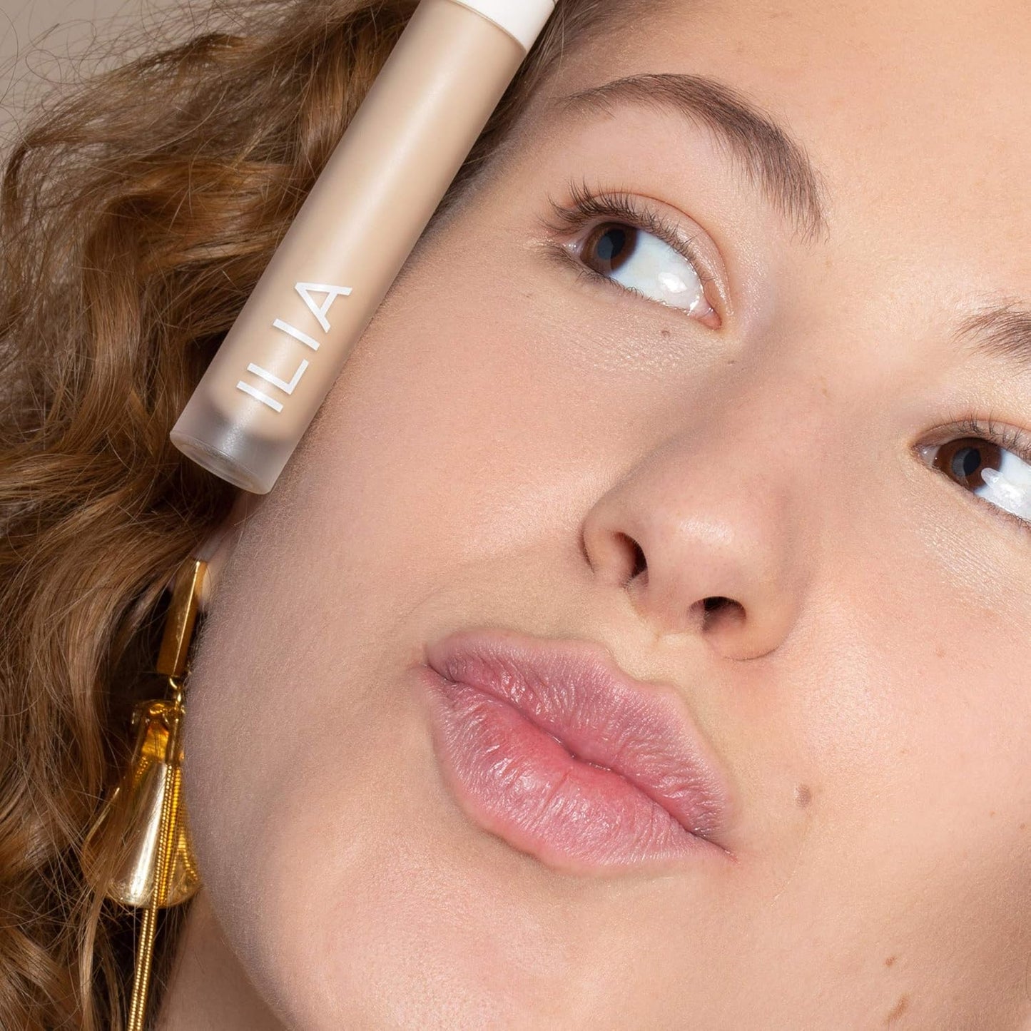 ILIA - True Skin Serum Concealer | Non-Comedogenic, Cruelty-Free, Vegan, Safe For Sensitive Skin, Reduces Appearance of Dark Circles + Blemishes (Chicory SC1, 0.16 oz | 5 ml)