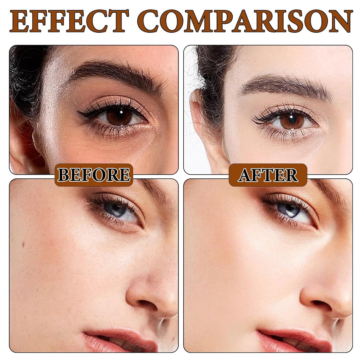 Soft Correcting Concealer Contour Palette,Concealer Cream Contour Makeup Palette,Contouring Foundation Highlighting Makeup Kit with Brush