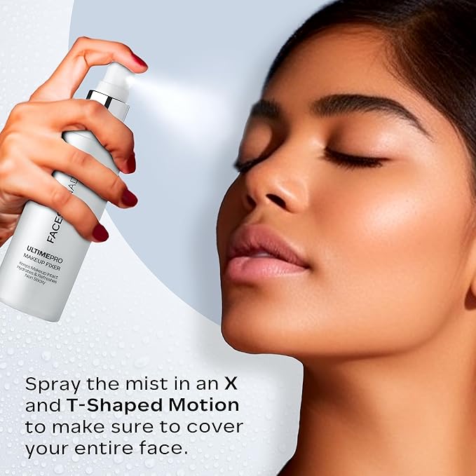 Faces Canada UltimePro Makeup Fixer Spray | Keeps Makeup Intact & Long-Lasting | Hydrating, Non-Sticky Mist for Fresh Finish | Lightweight & Refreshing | 1.69 Fl Oz (50ml)