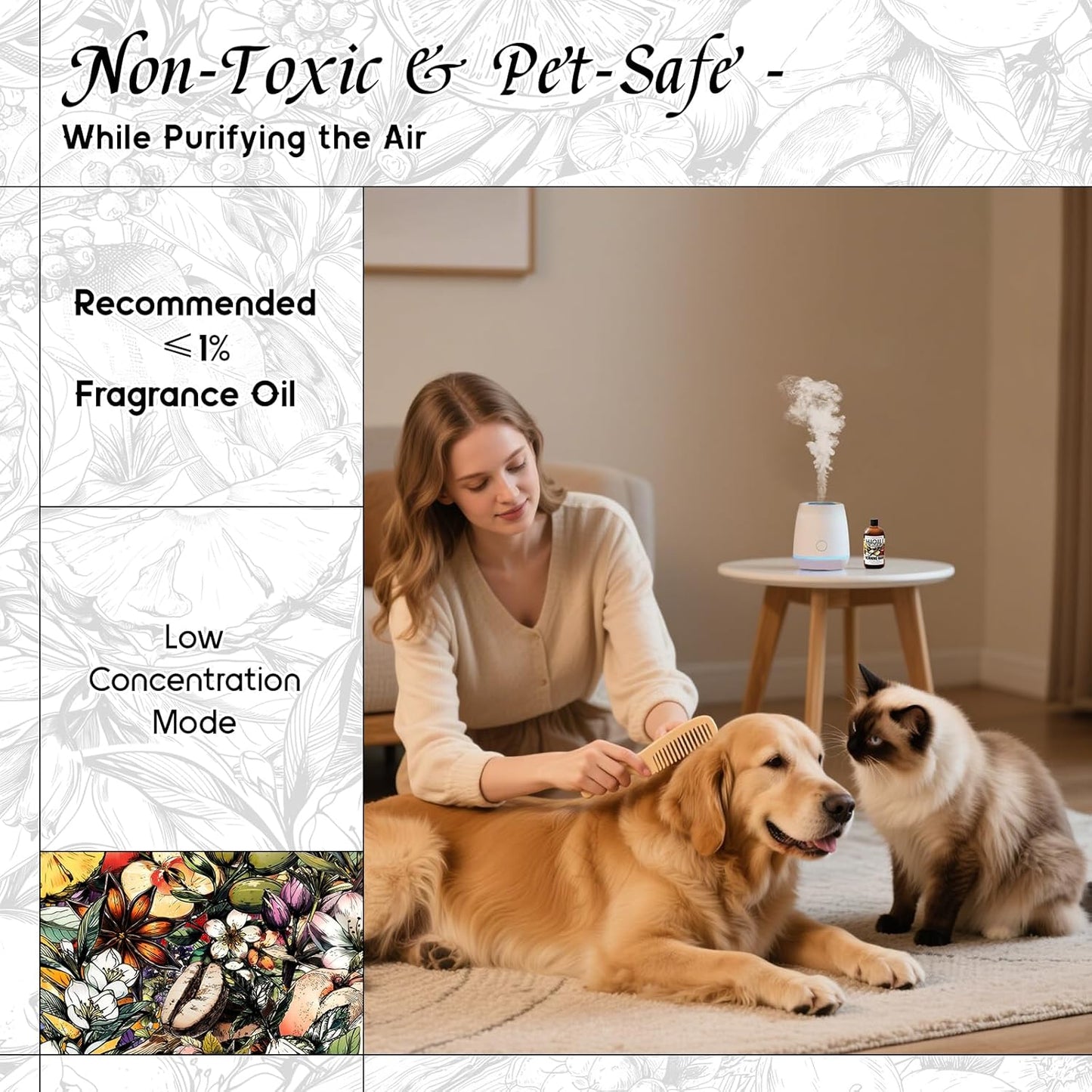 HIQILI Morning Rain Fragrance Oil for Soap, Candle & Hair Conditioner Making, Fresh Scent for Home, Car Diffuser - 5.07 Fl Oz