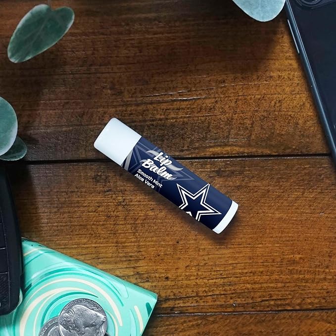 FANMATS 34643 Dallas Cowboys Smooth Mint SPF 15 Lip Balm