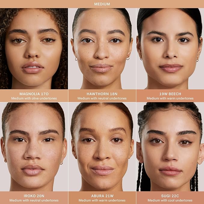 ILIA - Skin Rewind Complexion Stick - Foundation + Concealer + Skincare | Non-Toxic, Vegan, Cruelty-Free, Clean Makeup (21W - Abura, 0.35 oz | 10 g)