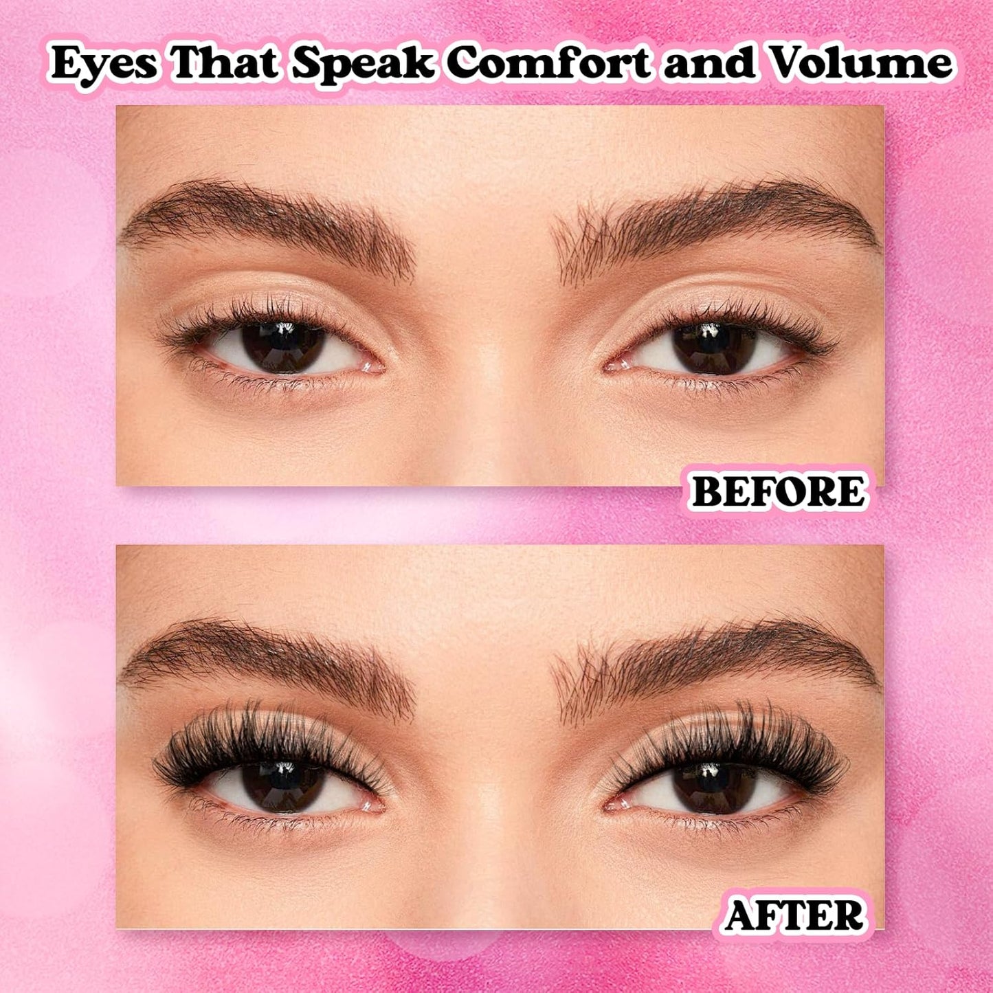 Lash Clusters 240pcs 30D 12-18mm Cluster Lashes Mixed Tray 3D Effect Volume Individual Lashes Cluster Eyelash Extensions Fluffy Soft D Curl DIY Lash Extension Kit at Home (30D-0.07-D,12-18mm)