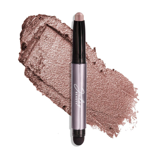 Julep Eyeshadow 101 Cream-to-Powder Waterproof Shadow Stick – Mink Mauve Shimmer – Long-Lasting, Crease-Proof, Muted Mauve Shimmer Eyeshadow with Built-in Smudger