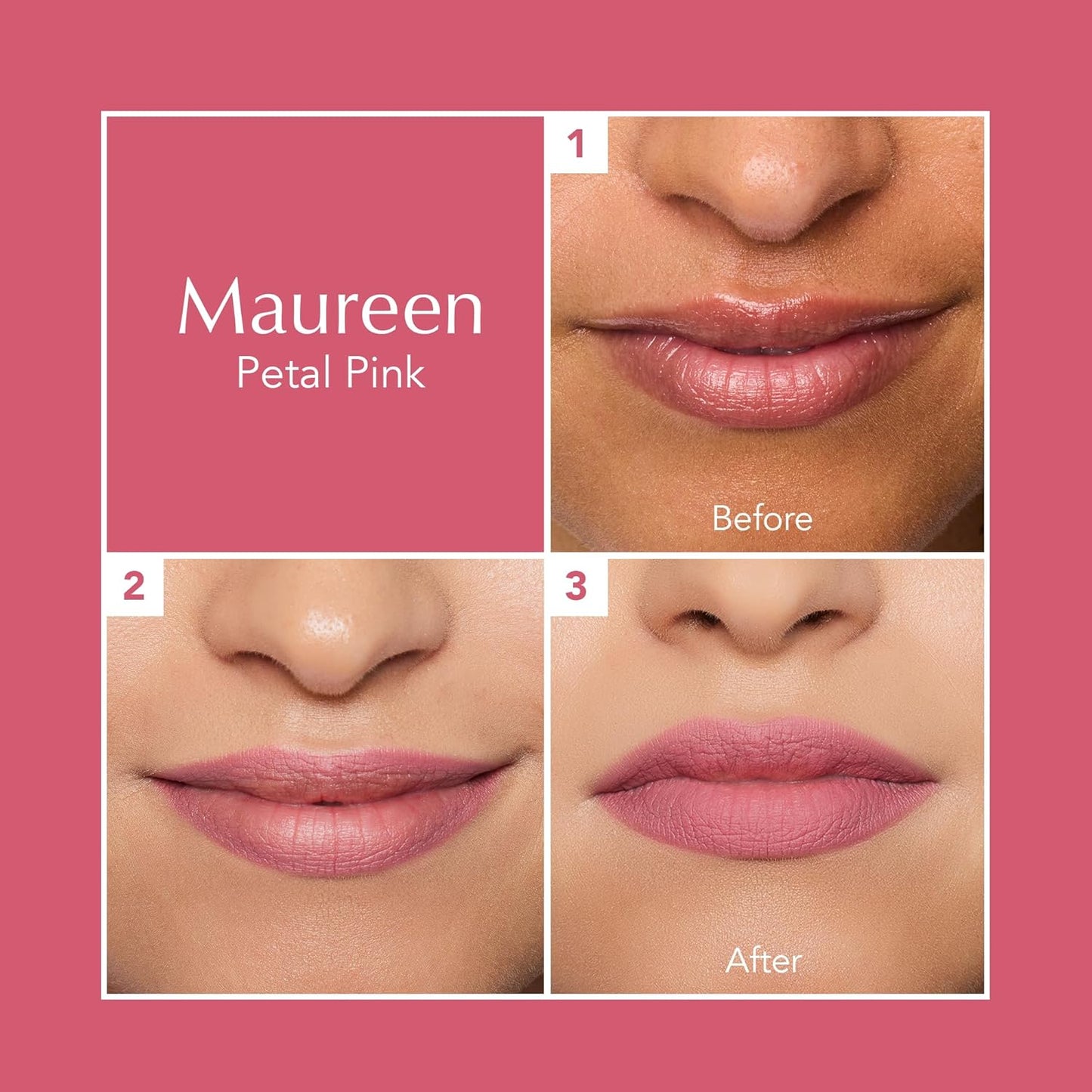 Thrive Causemetics Lip Filler Long-Wearing + Plumping Lip Liner, Shea Butter Hydrating Lip Plumper Retractable Lip Liner Pencil, Built In Sharpener, Vegan & Cruelty Free, Maureen (Petal Pink)