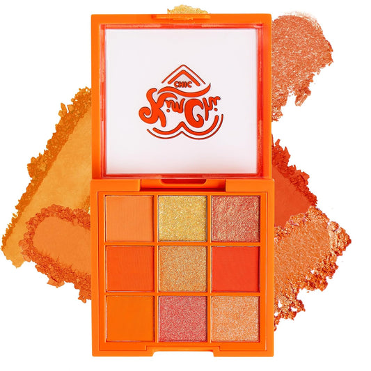 Kimchi Chic Beauty Citrus Queen - 9 Shades in 1 Makeup Palette - 01 ORANGE