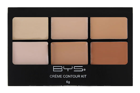 BYS Contour Cream Palette - Contour is Key - Neutral Shades. Crème Contour Palette